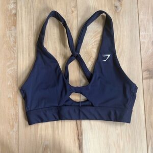 Gymshark Navy Blue Sports Bra